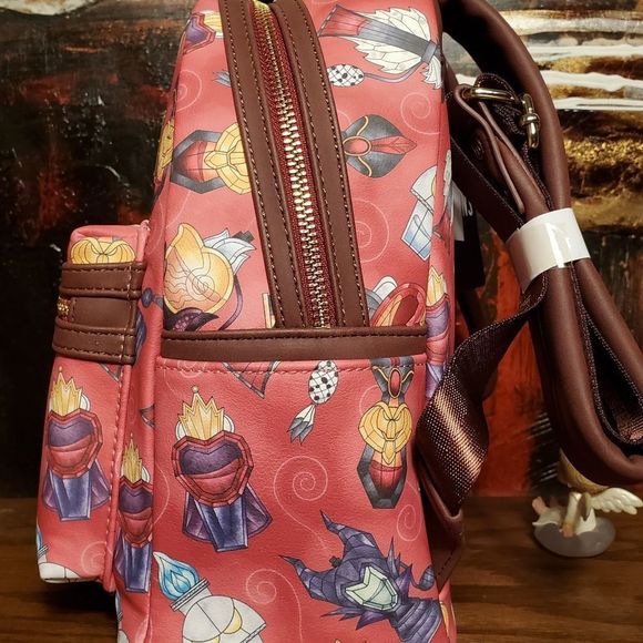 Disney Villains mini backpack and cardholder set main image 4